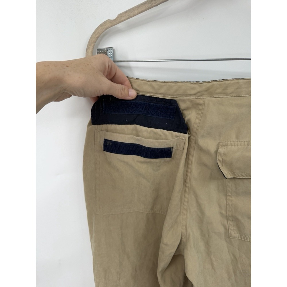 Abercrombie & Fitch Hiking Pants Women M Beige Gorpcore Outdoor Camping Trail - Picture 6 of 11